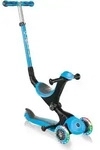 GLOBBER GO-UP DELUXE LIGHTS &ndash; 3 in 1 Dreirad, 120/80 mm, ABEC 5, 3-r&auml;drig,