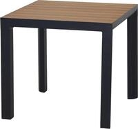 Siena Garden Silva Dining Tisch 80x80cm matt anthrazit