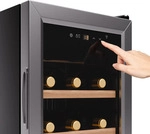 Klarstein Weink&uuml;hlschrank,1 Zone Getr&auml;nkek&uuml;hlschrank, Leiser Indoor/Outdoor