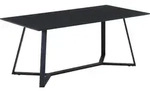 M&ouml;bilia Esstisch 180 x 90 cm | Platte MDF 20 mm | Gestell Metall | B 180 x T 90 x H