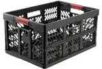 keeeper 4x Stabile Profi-Klappboxen, Polypropylen, mit Soft-Touch Griffen, 54 x