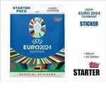 Topps UEFA EURO 2024 Sticker - Starter mit Album