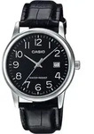 Casio MTP-V002L-1B, Wasserfest - Schwarz