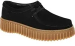 Clarks TORHILL BEE Damenschuhe - bequeme Schn&uuml;r- Halbschuhe schwarz Elegant...