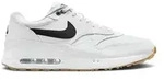 Nike Air Max 1 '86 White/Black 40,5 Damen Golfschuhe - Wei&szlig; - 40,5