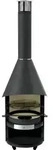 Gartenkamin asado&reg; Fuego 70 cm Stahl anthrazit inkl. Aschekasten, Grillrost,...