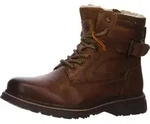 Dockers by Gerli Herrenschuhe Warmfutter Schn&uuml;rstiefel Schwarz Freizeit - Braun -