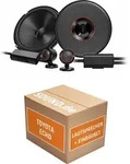 Lautsprecher Boxen Einbaupaket vorne JBL Club3 64CTP passend f&uuml;r Toyota Echo | 2x