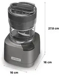 Kenwood CHP80.000SI, 0,5 l, Silber, Edelstahl, 800 W, 160 mm, 160 mm - Silber
