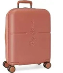 PEPE JEANS Highlight Terracota, ABS Reisekoffer, 55x40x20cm, 37L, 7689126 (klein) -