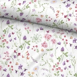 Biberna Bettw&auml;sche 46607-001 Flowerpower 135x200 cm + 80x80 cm -
