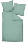 Janine Design Mako-Soft-Seersucker Bettw&auml;sche-Garnitur PIANO 0125 Farbe salbeigr&uuml;n