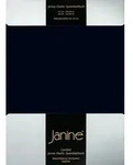 Janine Jersey Elastic Spannbetttuch 90x190 cm - 100x220 cm schwarz - Schwarz