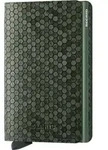 Secrid Geldb&ouml;rse Slimwallet Hexagon 9.5 x 7 x 1.5 - Gr&uuml;n