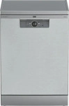 beko 7696001677, Geschirrsp&uuml;ler 14 Ma&szlig;gedecke C Silber HygieneIntense...