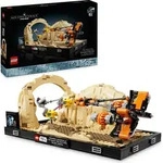 LEGO Star Wars Podrennen in Mos Espa &ndash; Diorama, Set f&uuml;r Erwachsene, Die dunkle