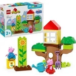 LEGO DUPLO Peppas Garten mit Baumhaus: Spielzeug-Baum, Lern-Set f&uuml;r Vorschulkinder