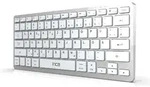 INCA Tastatur IBK-565BT BT 5.0, Smart, Akku 150Std, 8-10m silver - Grau