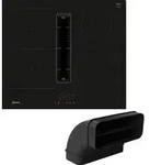 Neff V56NBS1L0 + Z861SB2, Schwarz, Integriert, 60 cm, Zonen-Induktionskochfeld,