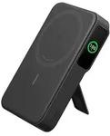 633 Magnetic Wireless Power Bank 10000mAh,15W, with 27W USB C port, Black - Schwarz