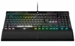 Bluetooth-Tastatur Corsair K70 MAX RGB Schwarz Grau Franz&ouml;sisch AZERTY - Schwarz