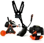FUXTEC Benzin Motorsense FX-MS152 - 52ccm | Rasentrimmer mit 3PS | 2-Takt | 7,5Kg 