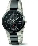 Boccia Herren Titan Uhr Keramik 3748-01 - Schwarz