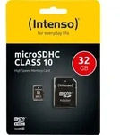 Intenso 32 GB microSDHC Karte Class 10 inkl. SD-Adapter