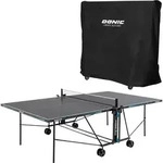 DONIC Outdoor + Indoor Tischtennisplatte Style 600, inkl. Abdeckh&uuml;lle, wetterfest,