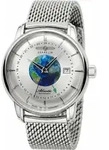 Zeppelin Atlantic Automatik GMT Herrenuhr - Silber