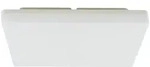 Prios Artin LED-Deckenlampe, eckig, 28 cm - Wei&szlig;