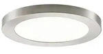 Prios LED-Deckenlampe Aureka, &Oslash; 23 cm, silber, Metall - Silber/Grau