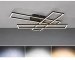 LED Deckenleuchte CORSO Schwarz 66cm - R64423132 - Schwarz