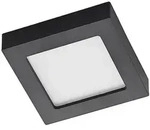 Prios LED-Deckenlampe Alette, schwarz, 12 W, CCT, dimmbar - Schwarz