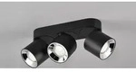 Trio Guayana Deckenleuchte GU10 3-fach Schwarz Matt - Schwarz