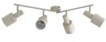Lindby Deckenstrahler Ovelia, beige, 80 cm, 4-flammig, E27 - Beige