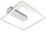 LED Deckenleuchte, alu, LED/14W - Grau