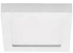Prios LED-Deckenleuchte Alette, wei&szlig;, 22,7 cm 24W, dimmbar - Wei&szlig;