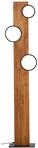 BRILLIANT Stehleuchte 140cm Cheesy braun IP20 20 Watt LED integriert