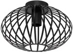 Lindby Deckenleuchte Maivi, schwarz, 30 cm, Eisen, K&auml;fig - Schwarz