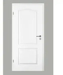 Pertura Zimmert&uuml;r Pila 02B wei&szlig; lackiert (&auml;hnlich RAL 9010) 86,0x198,5 cm Links -