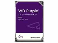 WD Purple Festplatte - 3,5" Intern - 6 TB - SATA (SATA/600) - Conventional Magnetic