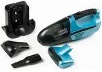 Domo DO211S, Trocken, Beutellos, Schwarz, Blau, 0,5 l, Akku, 15 min - Schwarz/Blau