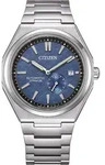 Citizen Herren Armbanduhr NJ0180-80L Automatik Titanium - Blau
