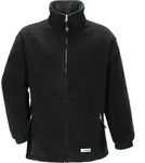Gr&ouml;&szlig;e S Herren Planam Outdoor Fleece Stream Fleecejacke schwarz anthrazit Modell