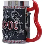 AC/DC Back in Black Krug als AC/DC Merchandise - Schwarz/Silber/Rot