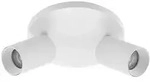Arcchio Strahler Brinja, wei&szlig;, rund, &Oslash; 6 cm, 2-flg., GU10 - Wei&szlig;