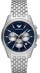 Emporio Armani Antonio Chronograph Herrenuhr Oryginal - Dunkelblau
