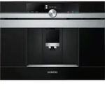 Siemens CT636LES1 iQ700 Einbau-Kaffeemaschine edelstahl - Schwarz/Silber Siemens CT636LES1 iQ700 Einbau-Kaffeemaschine edelstahl - Schwarz/Silber