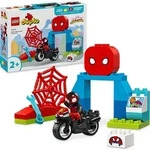 LEGO DUPLO Marvel Spins Motorrad-Abenteuer, Fantasy-Spielset zur TV-Serie Spidey und